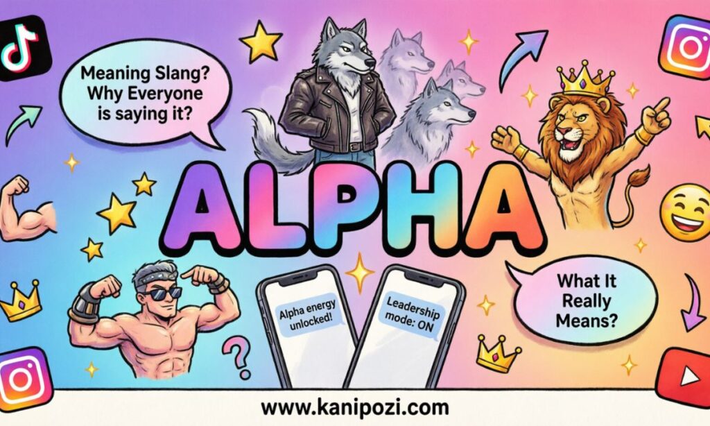 Alpha Meaning Slang 2026 — Why Everyone on TikTok & Discord Is Saying ...