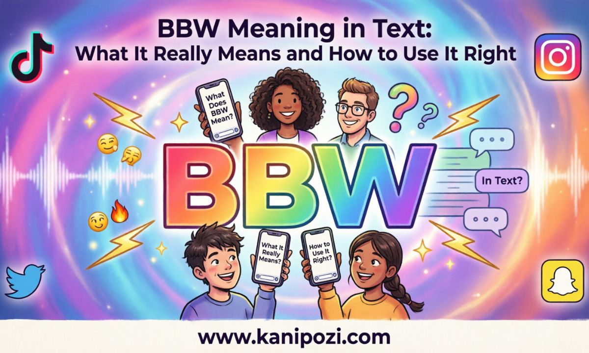 BBW Meaning in Text