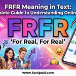 FRFR Meaning in text