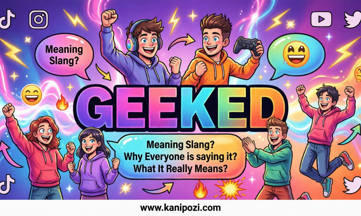 Geeked Meaning Slang