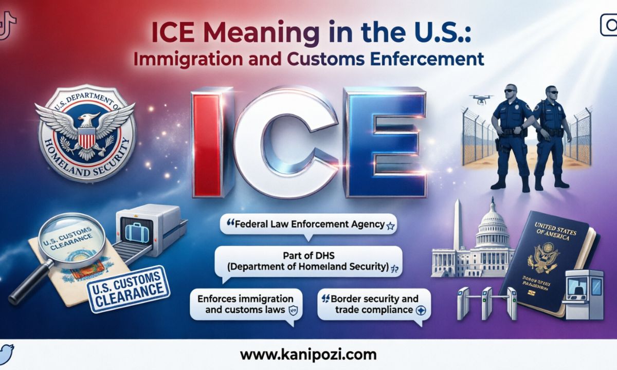 ICE Meaning in the US Immigration and Customs Enforcement