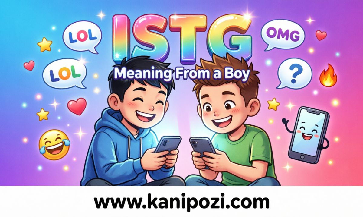 ISTG Meaning From a Boy