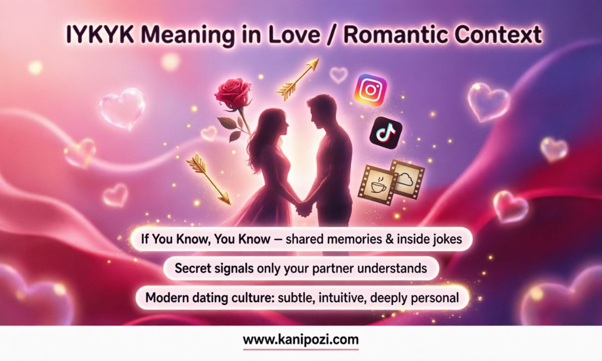IYKYK Meaning in Love and Romantic Context