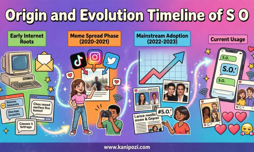 Origin and Evolution Timeline of S O