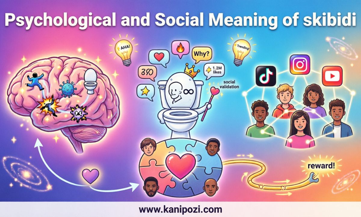 Psychological and Social Meaning of skibidi toilet