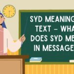 SYD meaning in text