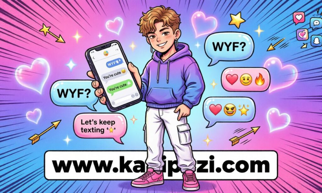 WYF Meaning in Text From a flirty guy