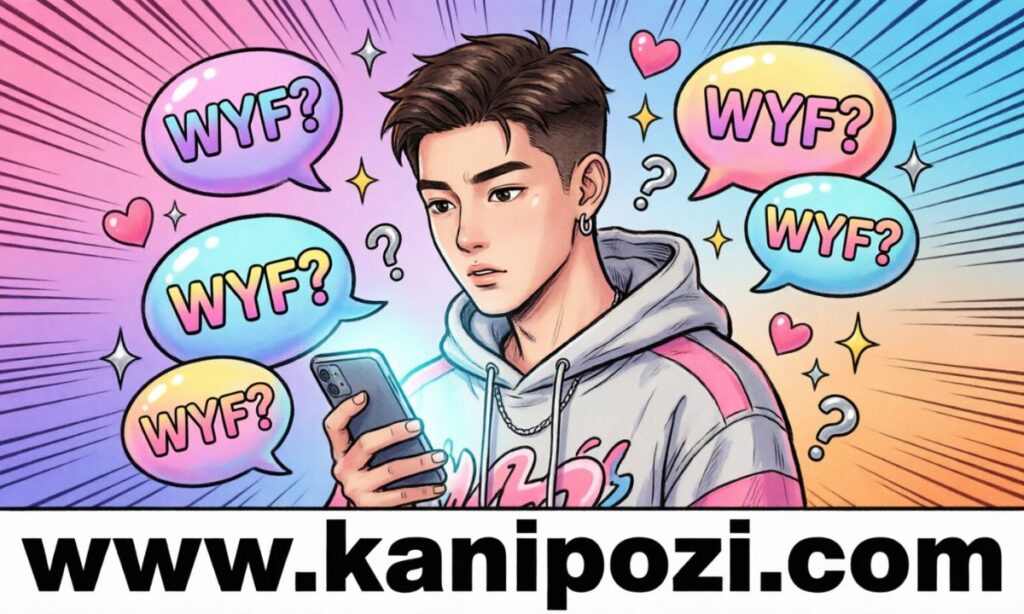 WYF Meaning in Text From a guy