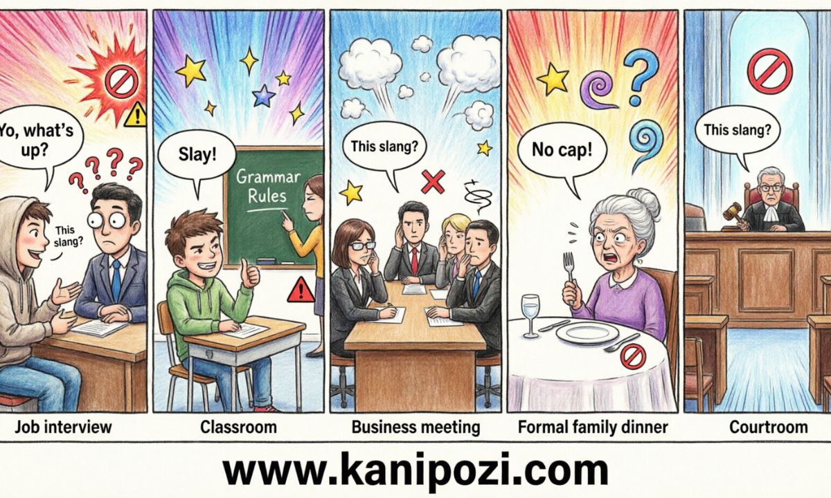 When Not to Use NPC Slang