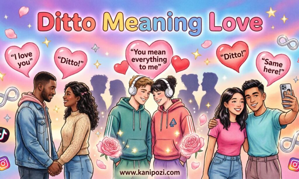 ditto meaning love
