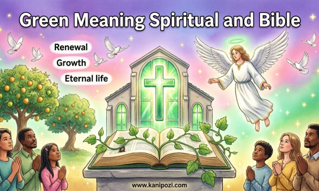 green meaning in spiritual and bible