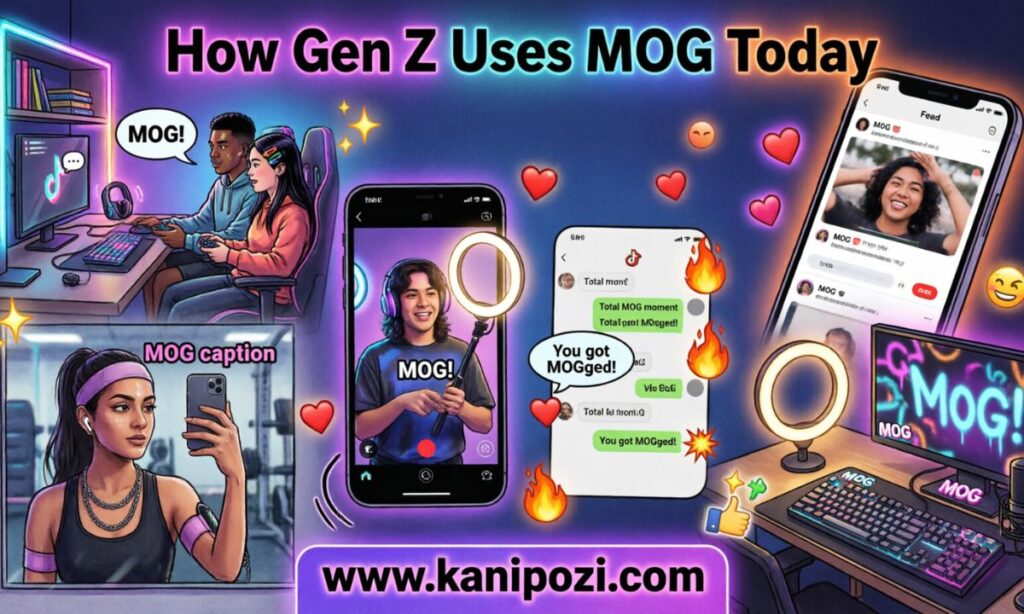 how Gen Z uses mog