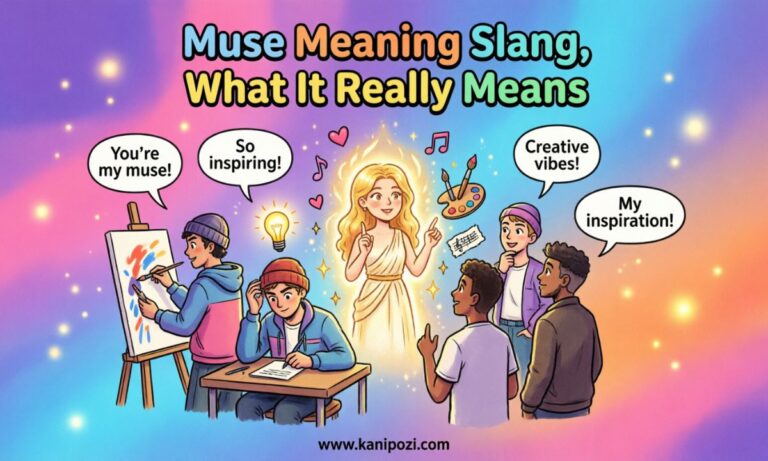 muse meaning slang