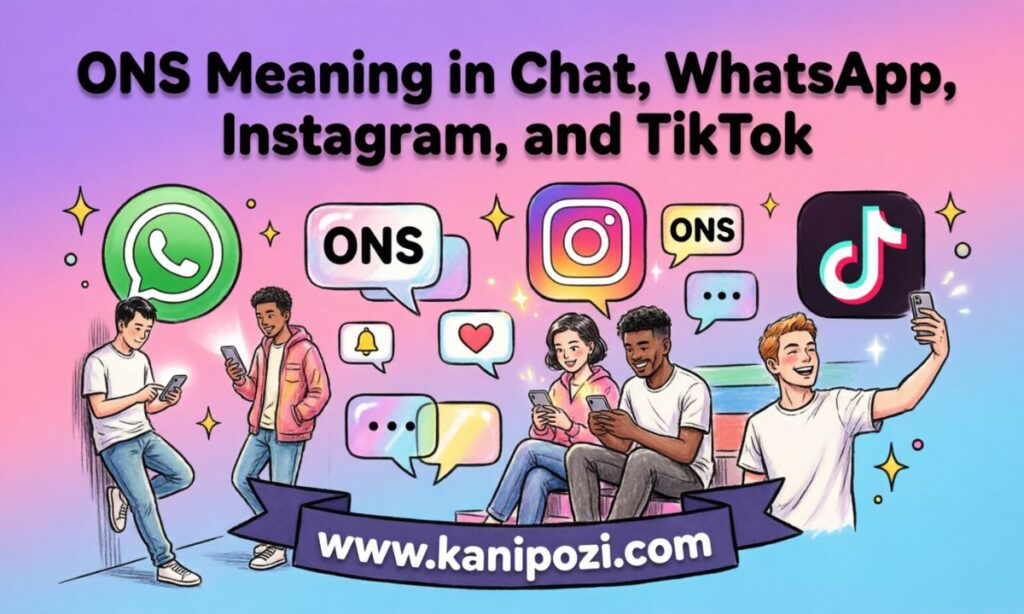 ons meaning in chat