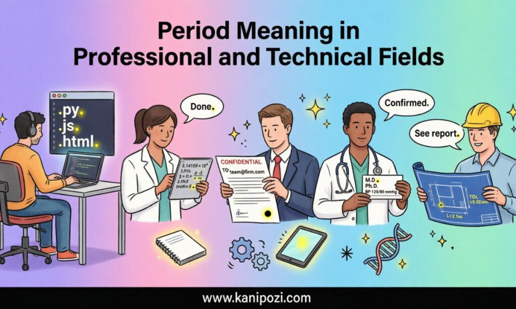 period meaning in field
