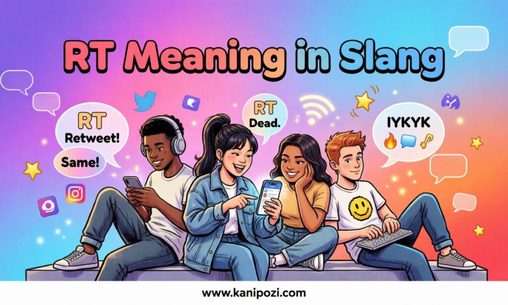 rt meaning in slang