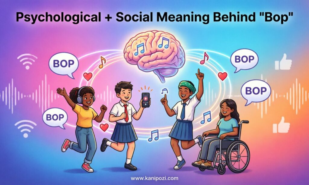 social meaning of bop