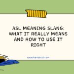ASL Meaning Slang
