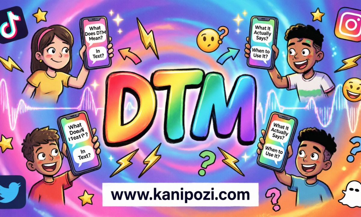 DTM Meaning in Text