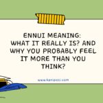 Ennui Meaning