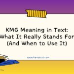 KMG Meaning in Text