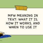 MFW Meaning in Text