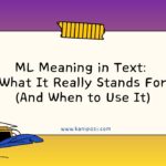 ML Meaning in Text
