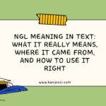NGL Meaning in Text