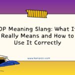 OP Meaning Slang