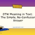 OTW Meaning in Text