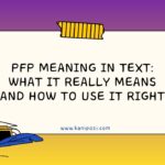 PFP Meaning in Text