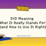 SYD Meaning