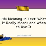 HM Meaning in Text