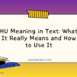 HU Meaning in Text