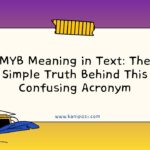 MYB Meaning in Text