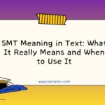 SMT Meaning in Text